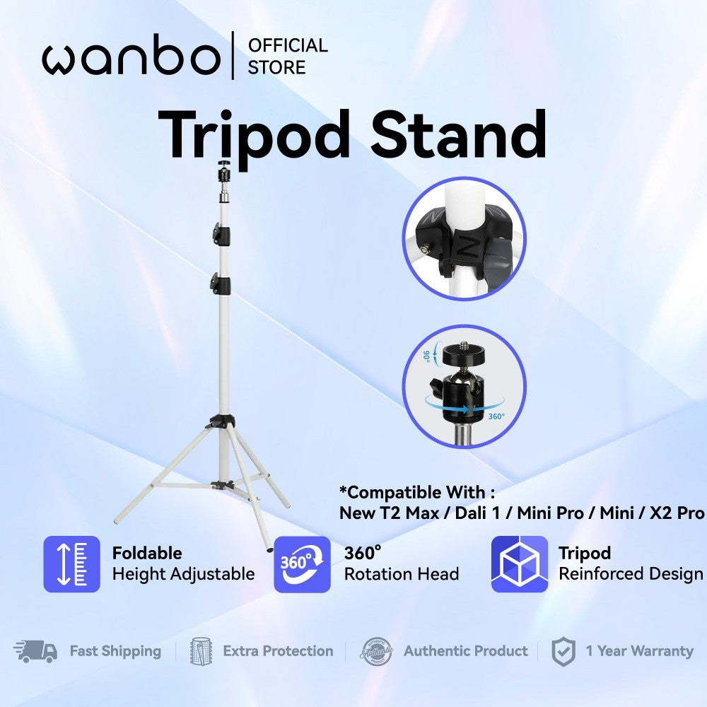 Wanbo Projector Portable Tripods Stand | Applicable to New T2 Max; X2 Max; X2 Pro; T4; T6 Max; Mini; Mini Pro