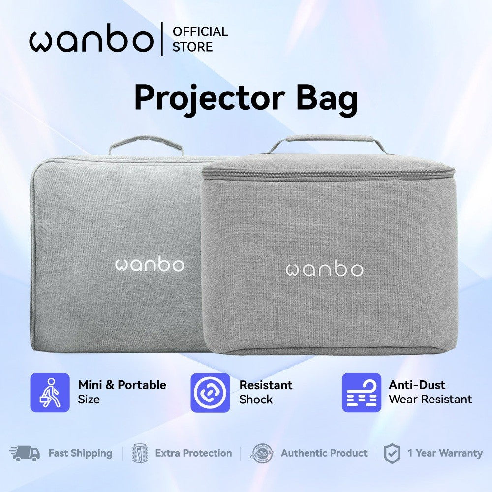 Wanbo Projector Storage Bag for Projectors | Storage Portable | Protect Case | Waterproof | Shoulder Bag